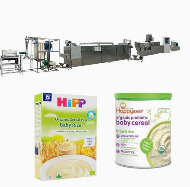 Maszyna do produkcji mąki ryżowej instant instant dla dzieci / Linia produkcyjna