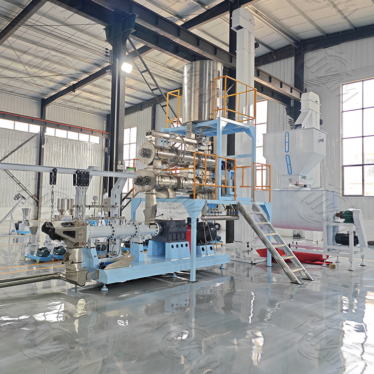 High Power Pet Extrusion machine, Food Extruding Line / machinery