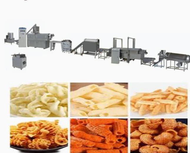 Bugles 3D Snack Pellet Machinery Niska energia dla makaronów Pasta Food