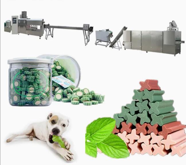 Różne kształty Pet Treat Machine Gryzaki dla psów Przekąski Sprzęt do przetwarzania żywności Wytłaczarka