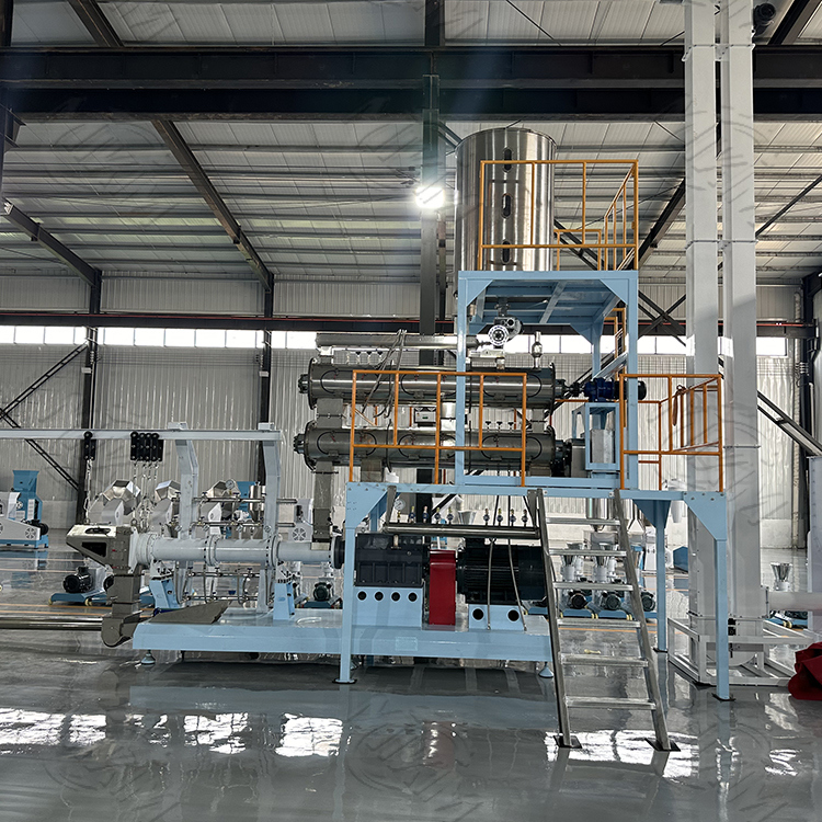 Linia produkcyjna pelletów rybnych 5300 x 1100 x 2300 mm