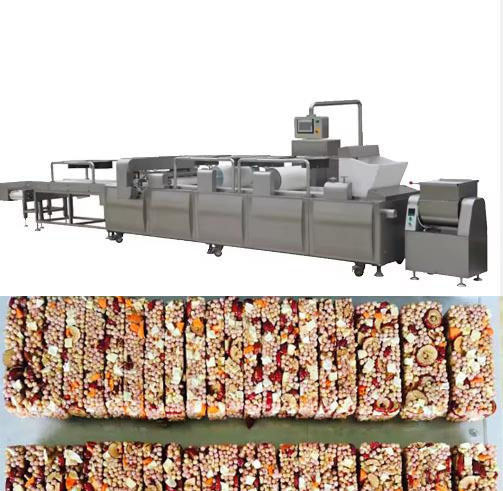 Pręt białek sojowych Maszyna do formowania / przygotowywania orzeszków ziemnych na pasku