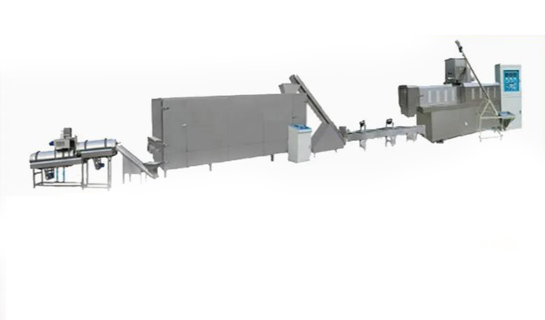 Linia do produkcji zdrowej żywności w proszku Linia do produkcji karm śniadaniowych Owsianka typu Twin Screw