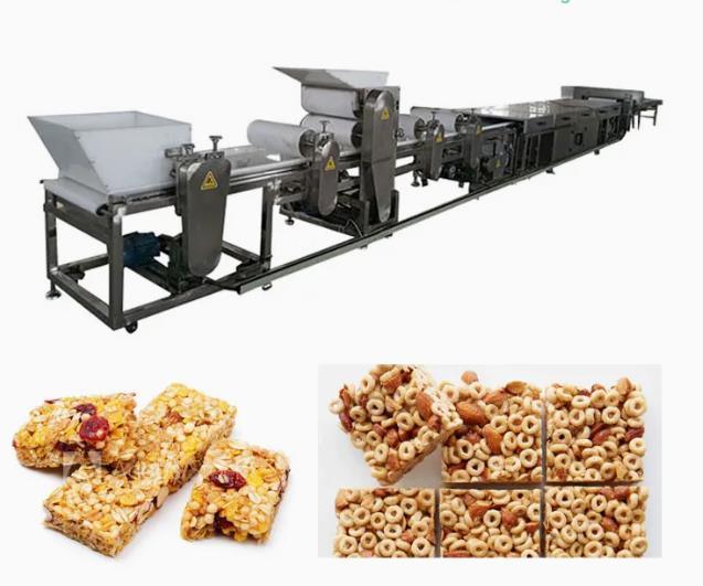 Food Grade 150mm 80szt / min Maszyna do produkcji batonów Granola