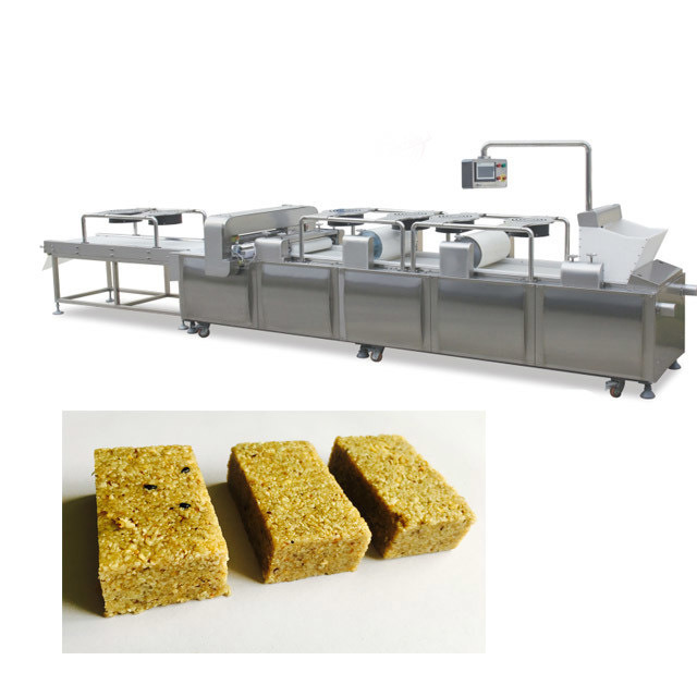 Pełna automatyczna maszyna do krojenia prętów zbóż ze stali nierdzewnej Peanut Brittle Candy