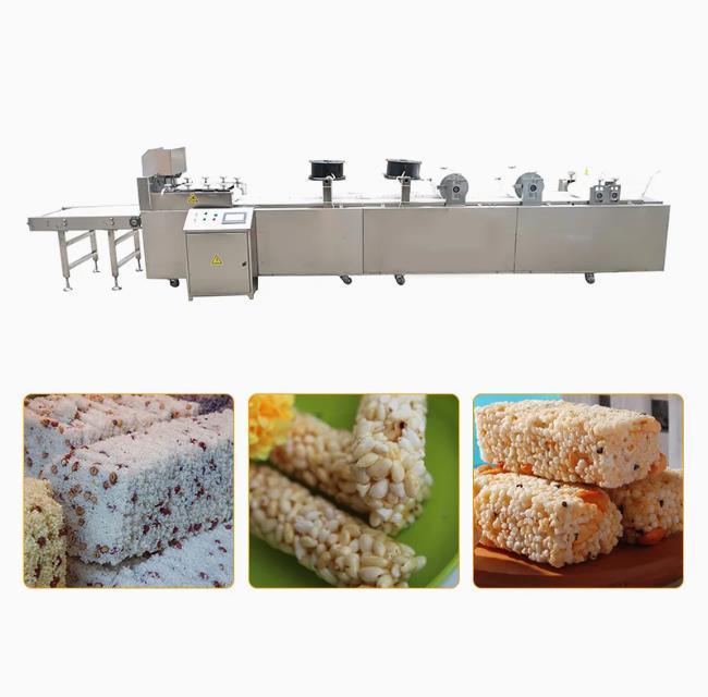 Mały, pęczniejący, słodki ryż, automat do płatków zbożowych, maszyna do wydmuchiwania ryżu