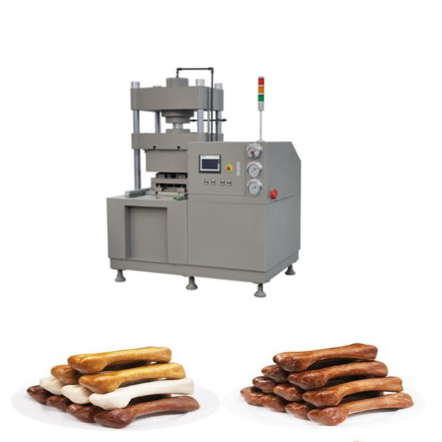 Wciśnięty Rawhide Bones Pet Chewing Bone Making Machine Siemens Touch Screen