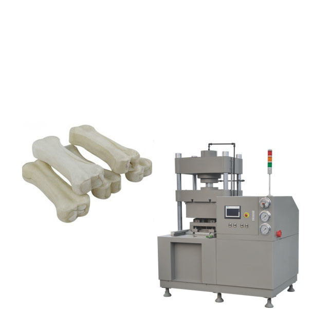 208V 60HZ 3-fazowy typ hydrauliczny Rawhide Dog Chews Dog Bone Making Machine Maszyna do prasowania