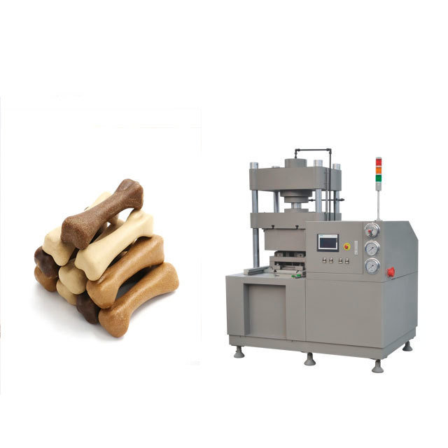 60T podwójne formy Dog Dental Treats Bone Pressed Rawhide Bones Dostosowane