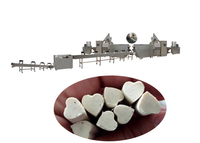 Opieka stomatologiczna Produkcja karmy dla zwierząt Dog Treats / Dog Chewing Pet Pet Snacks Processing