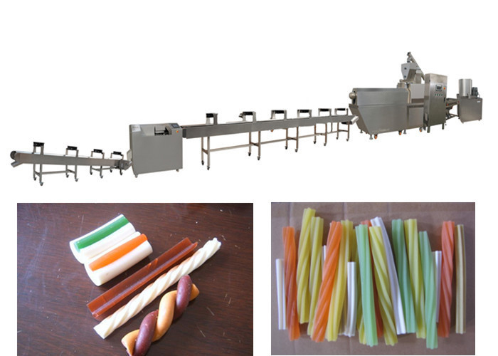 Ekstruder do karmy dla psów domowych, maszyna do przetwarzania karmy dla zwierząt ze sterowaniem PLC