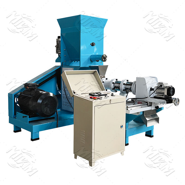 120-150 kg/h mini floating fish feed extruder machine floating fish feed pellet making machine price in India