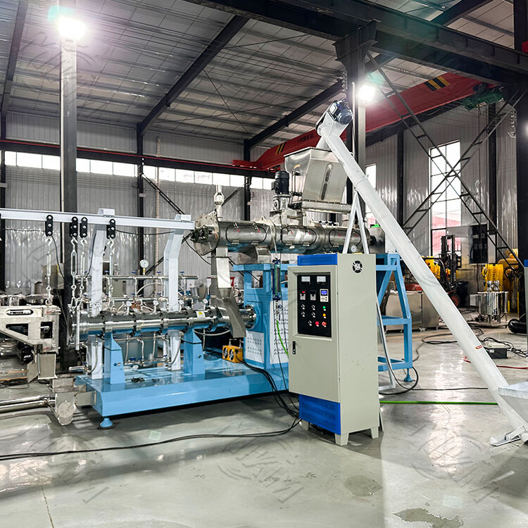 Całkowicie automatyczna linia produkcyjna karmy dla kotów pływająca maszyna do produkcji karmy dla ryb Maszyna do wytłaczania karmy dla psów/kotów