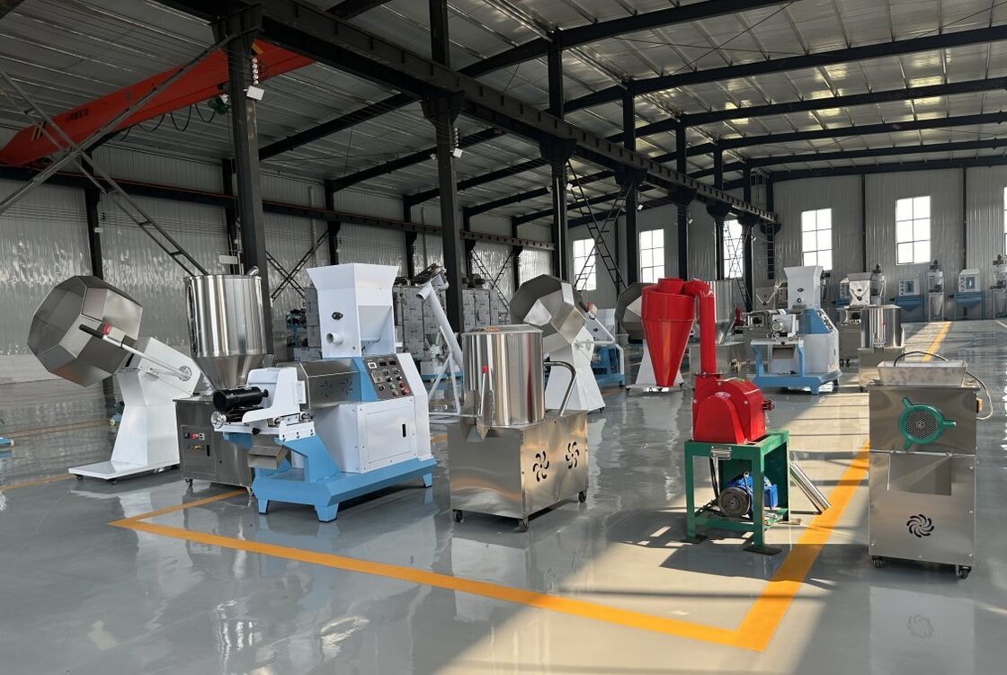 High-Efficiency Automatic Pet Food Production Line Floating Fish Feed Pellet Machine for Dogs Cats Extruder for Fish Food