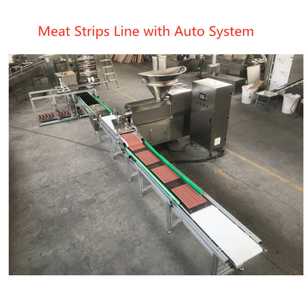 Maszyna do cięcia pasków mięsa Darin / paski mięsne przysmaki dla psów Linia do przetwarzania karmy dla zwierząt domowych